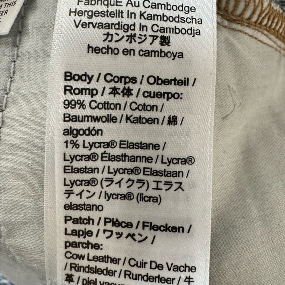 J. Crew Denim Trouser in Wesly Wash Size 34 = Size 18 Wide Leg Jeans - Picture 13 of 15